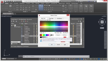 AutoCAD Layers - Project