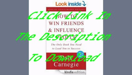 How To Win Friends and Influence People [Free Ebook Download PDF]