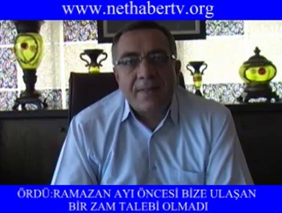 Nevesob Başkanı İsmail Ördü www.nethabertv.org Açıklama
