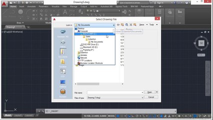 AutoCADInserting Blocks And Using Them