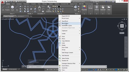 AutoCAD Blocks - Project