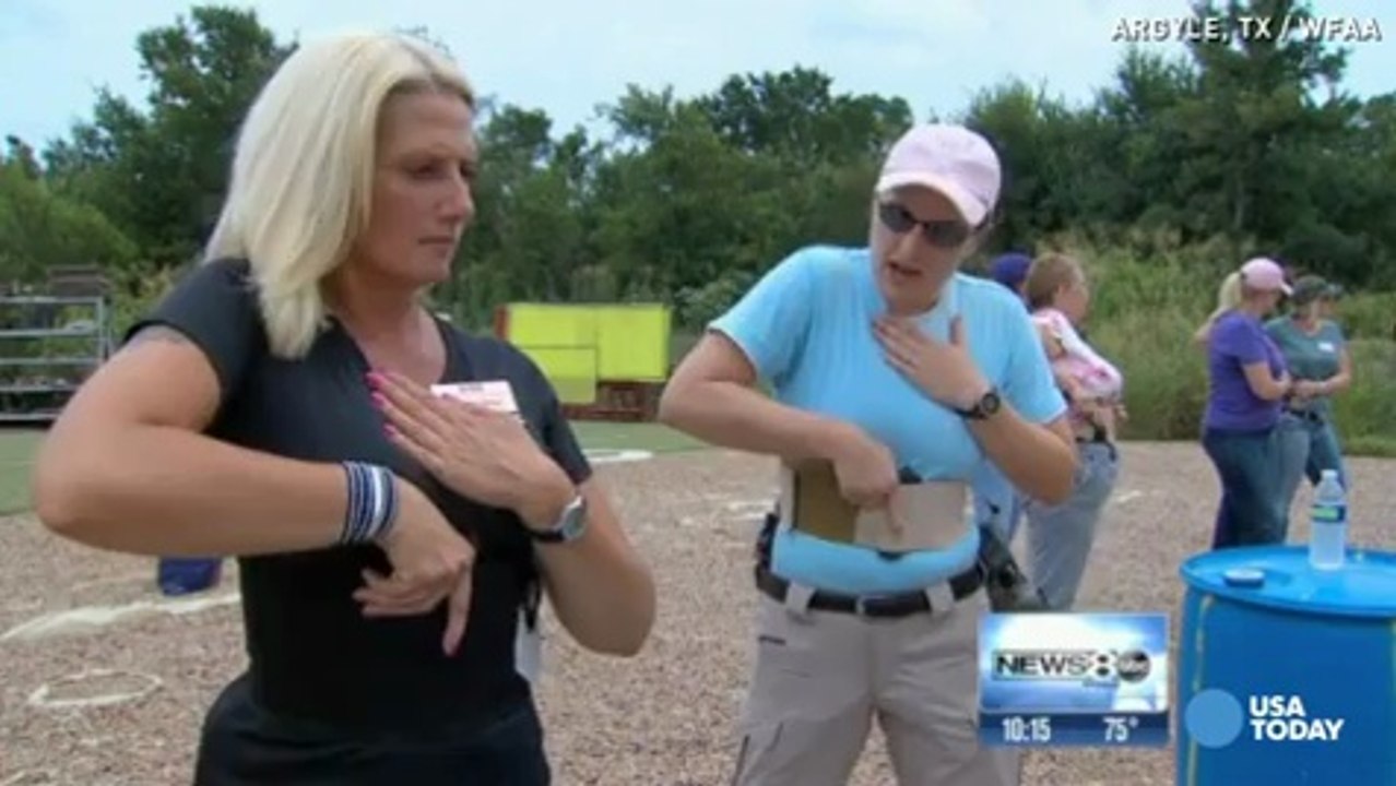 Bra holster fills needs for gun-toting women