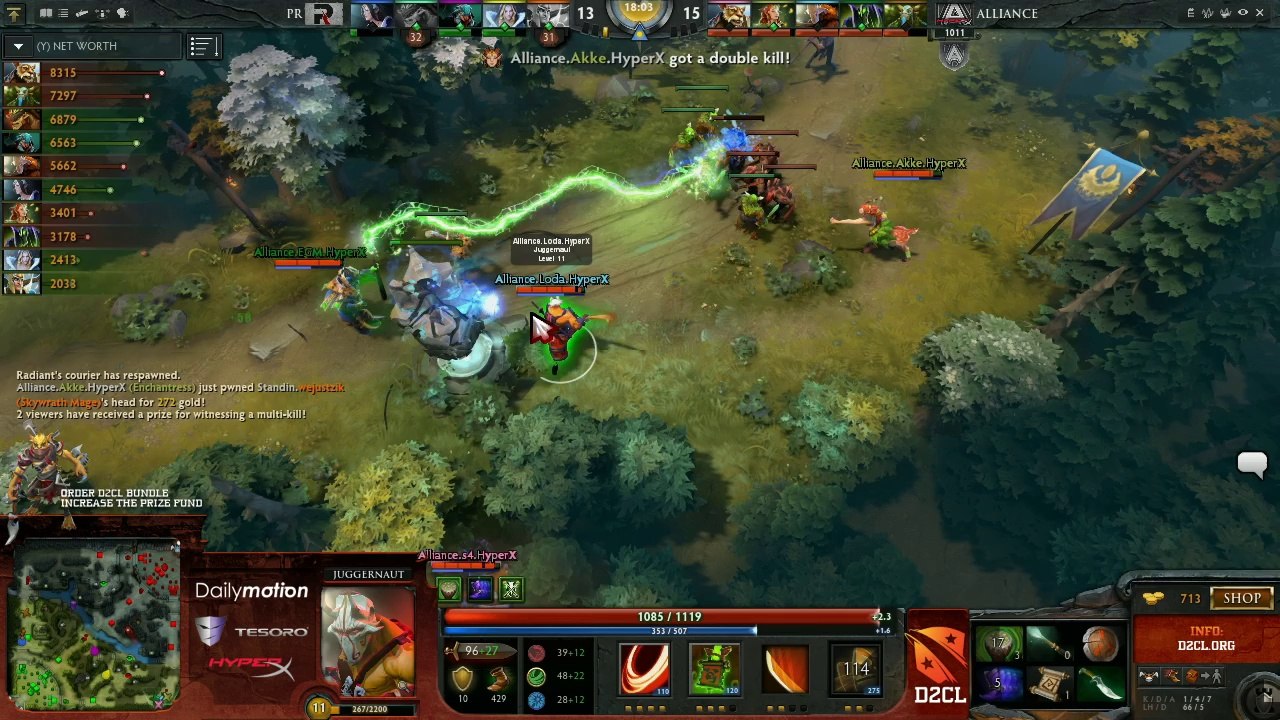 The Alliance vs Power Rangers Game 2 - D2CL Semi Final with @TobiWanDOTA & @7ckngMadDOTA
