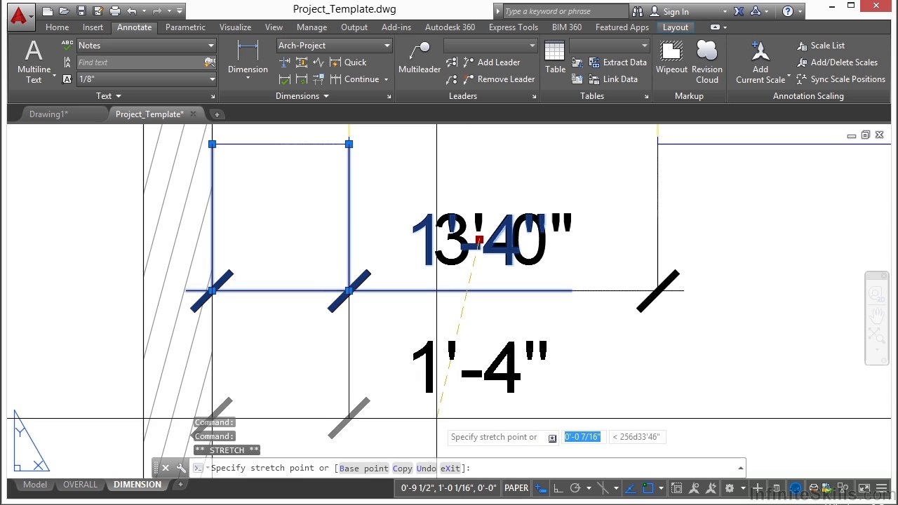 AutoCAD Annotation - Part 2