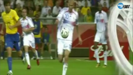 Télécharger la video: Zinédine Zidane vs Brésil - 2006