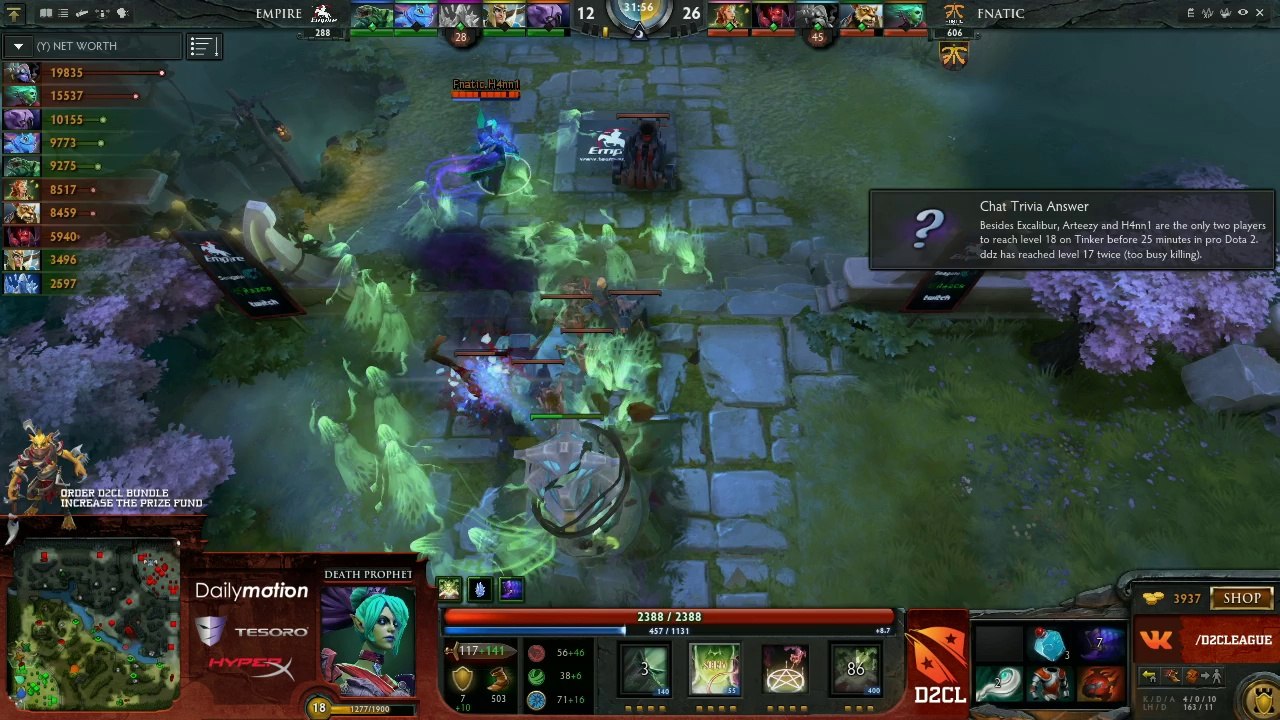 Team Empire vs Fnatic Game 2 - D2CL Grand Final with @TobiWanDOTA & @syndereNDOTA