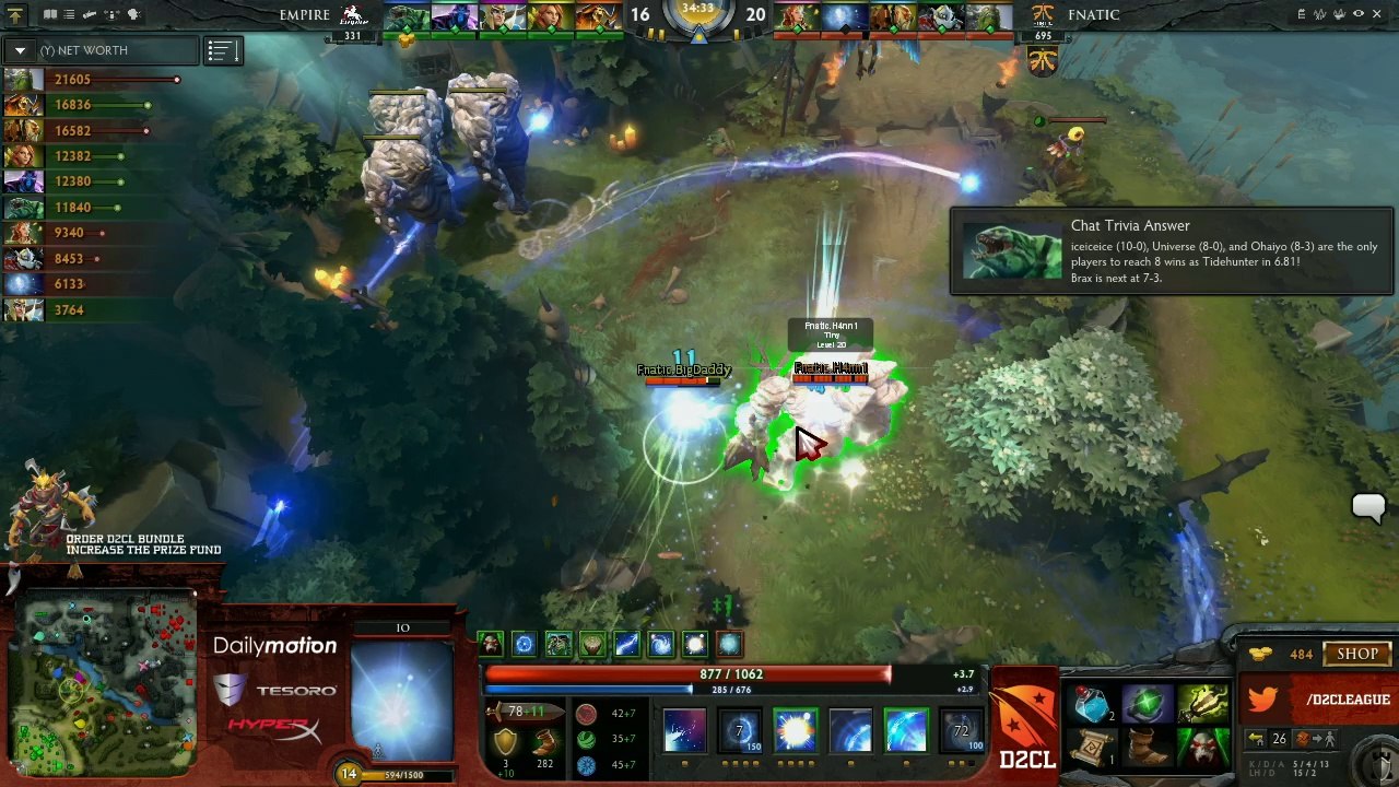 Team Empire vs Fnatic Game 4 - D2CL Grand Final with @TobiWanDOTA & @syndereNDOTA
