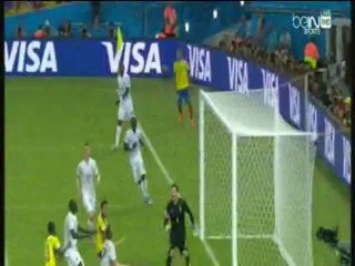 ملخص الشوط الأول فرنسا والإكوادور