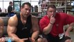 Steve Kuclo trains arms with Dan Newmire & Big Lou, 15 weeks out from the 50th Mr. Olympia 2014