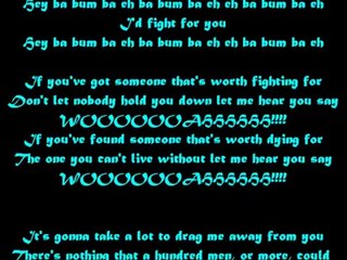 Jason Derulo - Fight For You (Lyrics / Paroles)