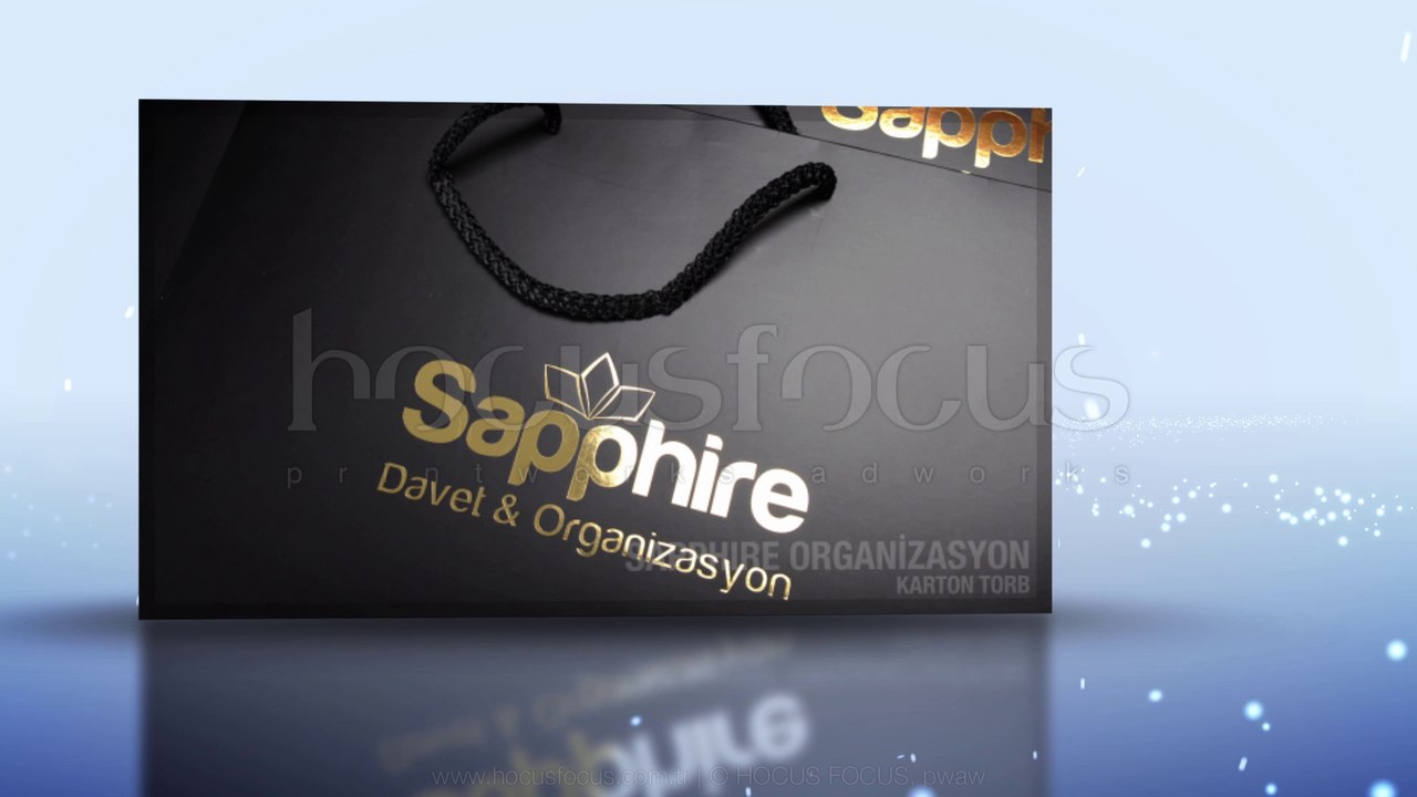 Sapphire Organizasyon - Karton Torba