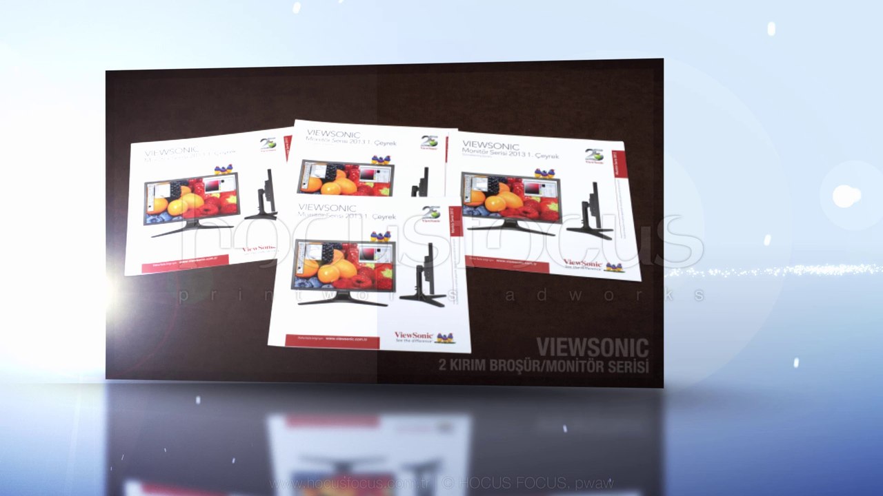 Viewsonic - Monitör Seti İki Kırım Broşürü