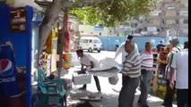 شاهد بالفيديو محافظ الاسكندريه ماذا فعل فى الشارع