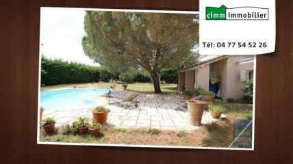 A vendre - maison/villa - BONSON (42160) - 7 pièces - 175m²