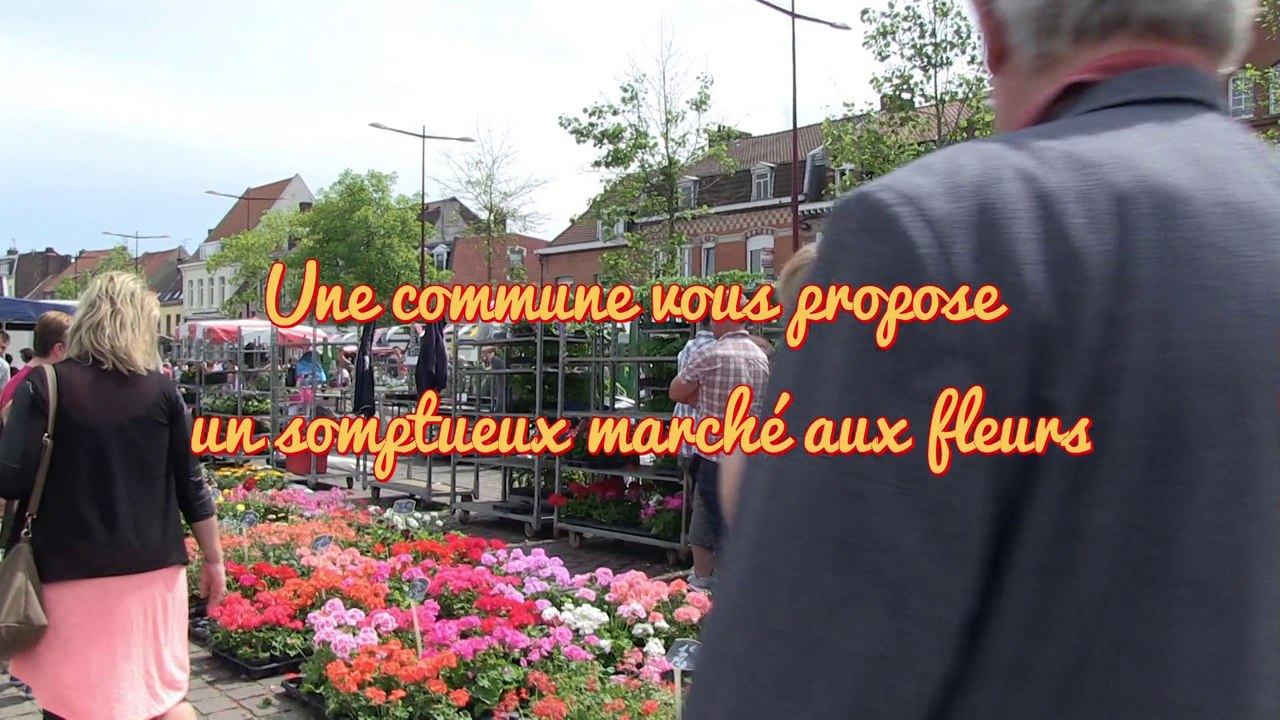 Une commune vous propose un marché aux fleurs pas comme les autres...