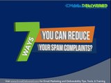 Spam Complaints and Email Reputation