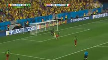 هدف البرازيل الاول فى الكاميرون - كاس العالم 2014