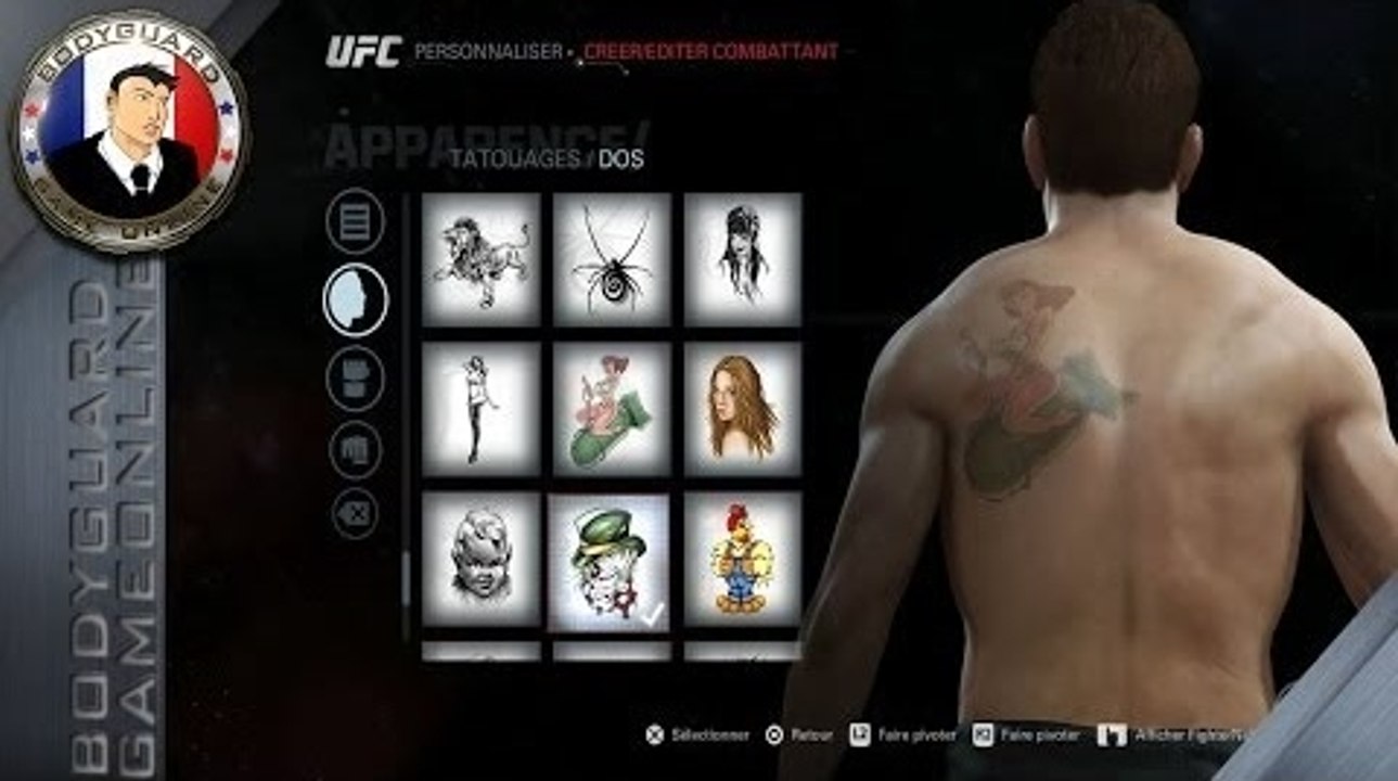 UFC EA Sports Personnaliser Un Combattant