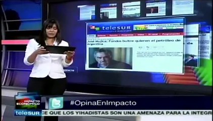 Presidente Mujica condena estrategia de fondos buitre contra Argentina