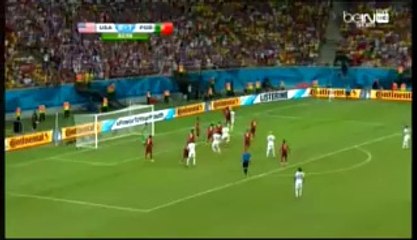 هدف جيرمان جونز في مباراة أمريكا و البرتغال البرازيل 2014