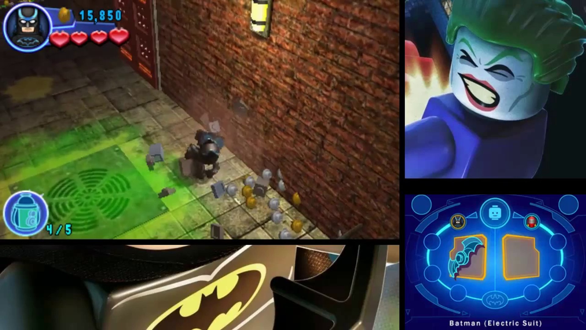 LEGO Batman 2 DC Super Heroes (3DS) - 100% Walkthrough Part 5 - Ace  Chemicals - video Dailymotion