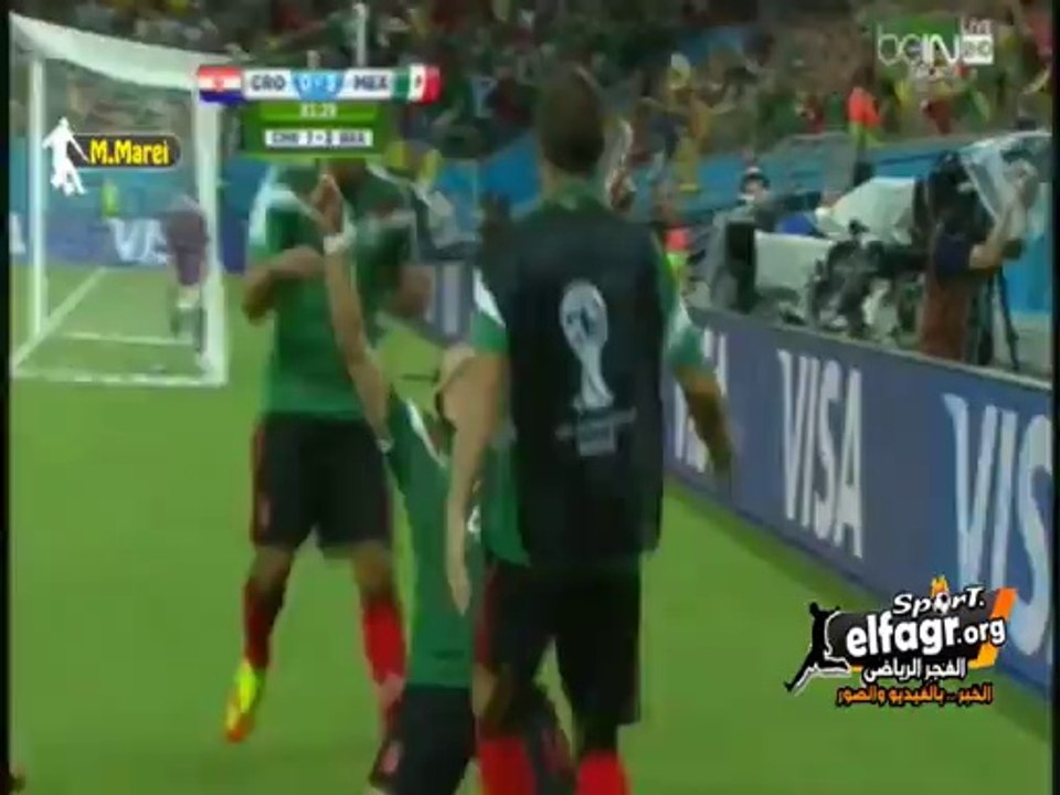 هدف المكسيك الثالث في كرواتيا 3-0 | تعليق رؤوف خليف