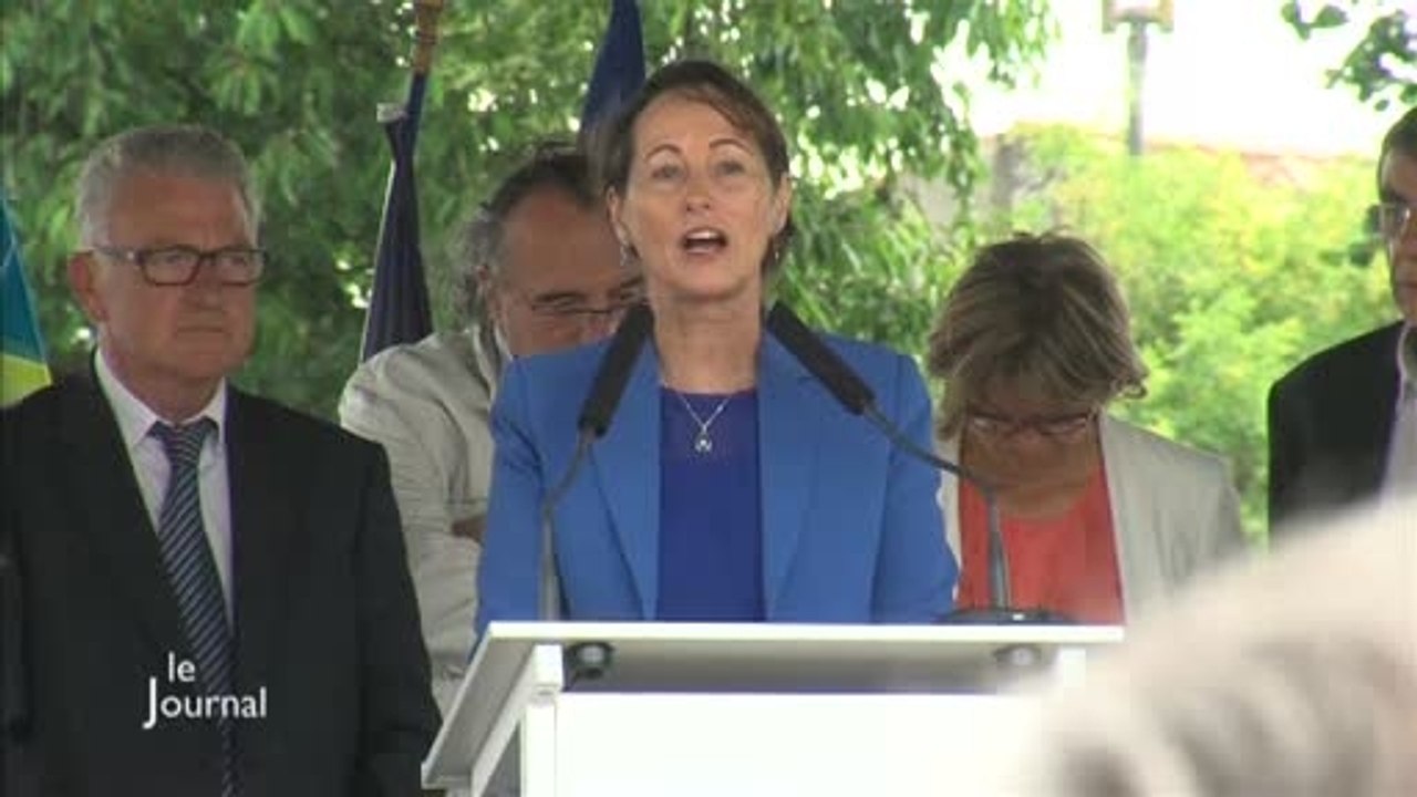 Marais poitevin : Discours de Ségolène Royal (Vendée)