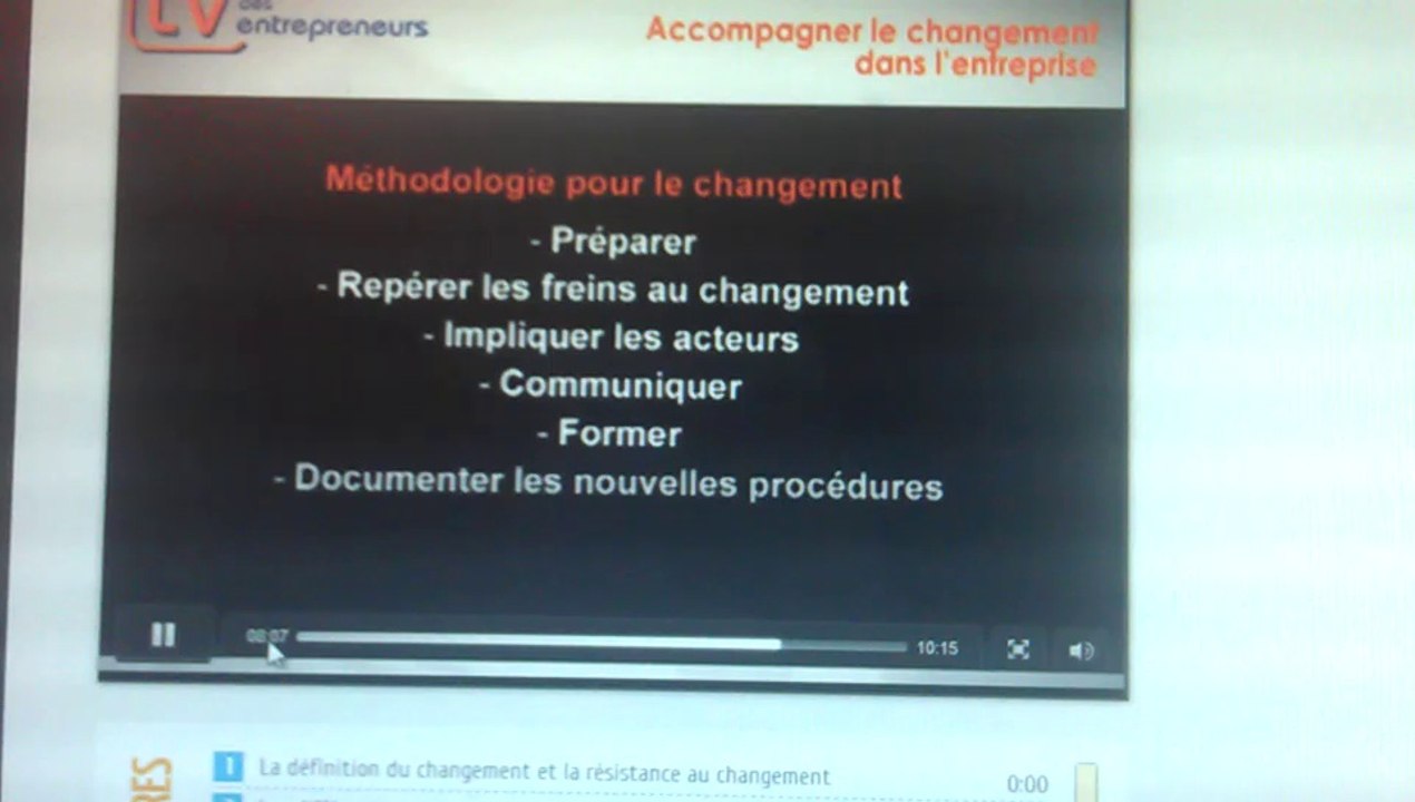 Manager le changement