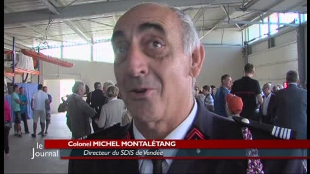 Les Sables-d'Olonne : Ouveture du nouveau centre de secours