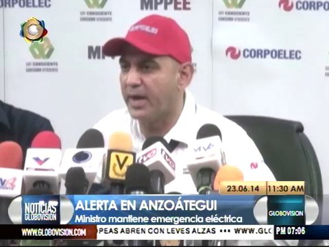 Restablecidos 24 circuitos eléctricos afectados por lluvias en Anzoátegui