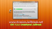 Apple iOS 7.1.1 Officiële Untethered Jailbreak Evasion - iPhone , iPad & iPod Touch