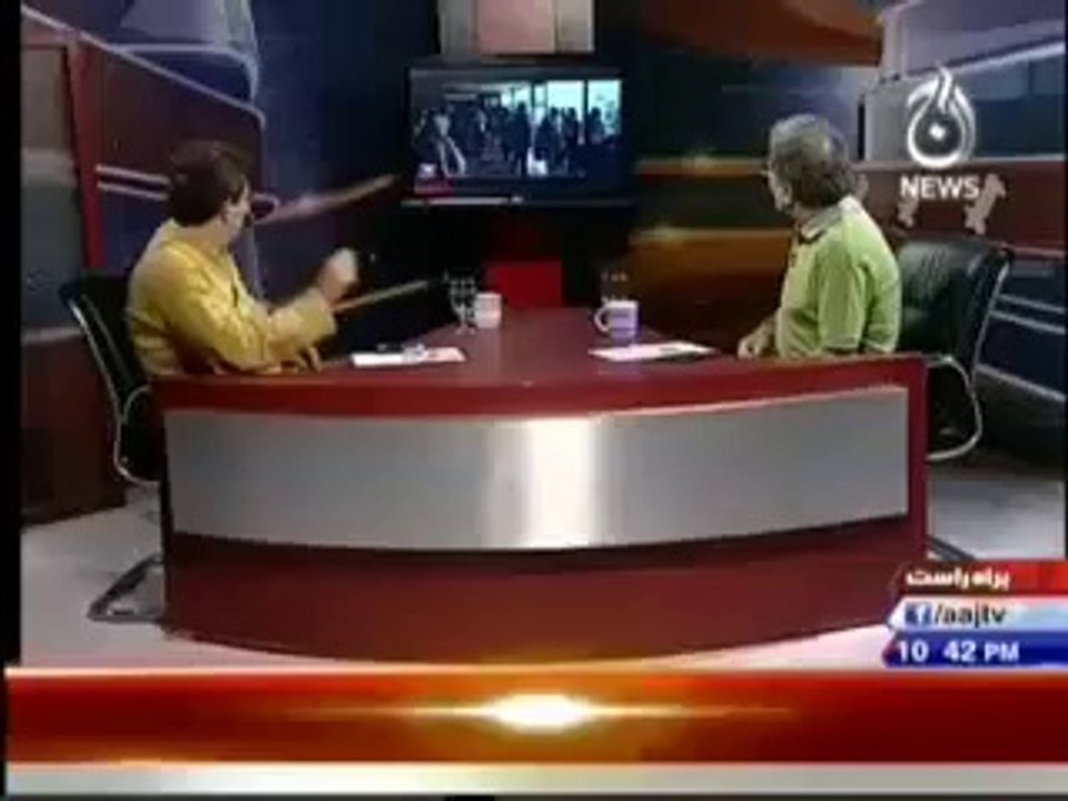 Shame on You Passengers Says To Dr. Tahir ul Qadri And His Revolutionaries:- Nusrat Javed