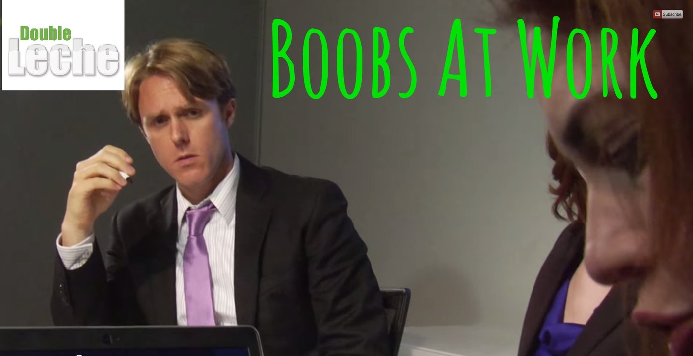 'Boobs At Work' - DOUBLE LECHE - Ep 7- MomCave TV - Breastfeeding Working Mom