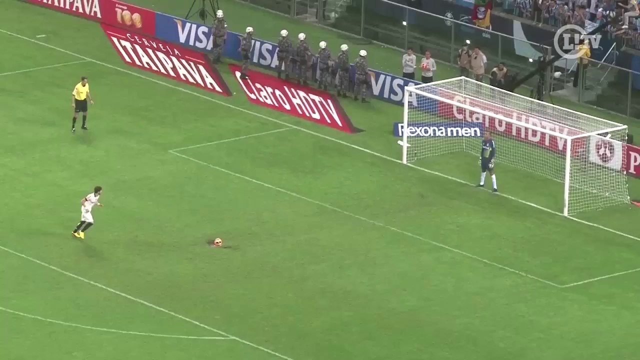 Tite sobre cavadinha do Pato contra o Grêmio: 