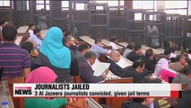 3 Al Jazeera journalists convicted, given jail terms