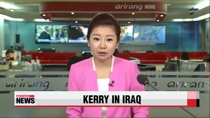 Kerry pledges "intense and sustained support" for Iraq