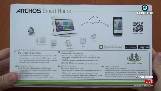 ANDROMAG S01E21 : Archos Smart Home, Samsung Galaxy Tab S, Sony Xperia T2 Ultra et HTC One Mini 2