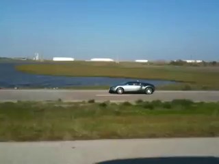 Bugatti Veyron Lake Crash