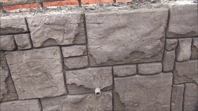 artificial rock concrete retaining wall dallas fort worth contractor