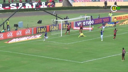 Reveja o golaço de Goulart em cima do Flamengo
