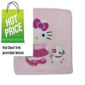 Best Price Bedtime Originals Hello Kitty and Puppy Fleece Blanket with Applique - Pink Review