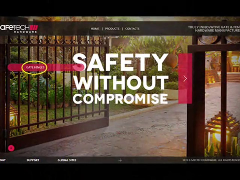 Gate Hinges Heavy Duty -  Safetech Hardware