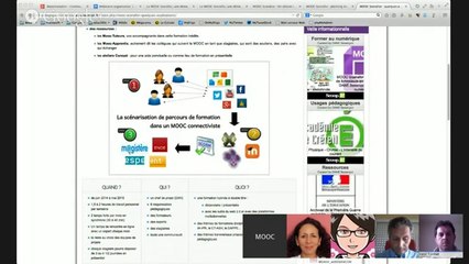 Webinaire de lancement du MOOC ScenaFor