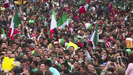 Mondial-2014: foule de supporteurs en liesse à Mexico