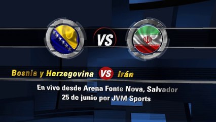 Ver partido Bosnia Contra Irán -- Mundial Brasil 2014