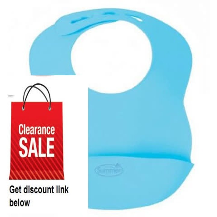 Cheap Deals Summer Infant Bibbity Bib, Blue Review