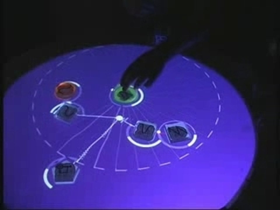 Reactable - Musique Electronique multi-u