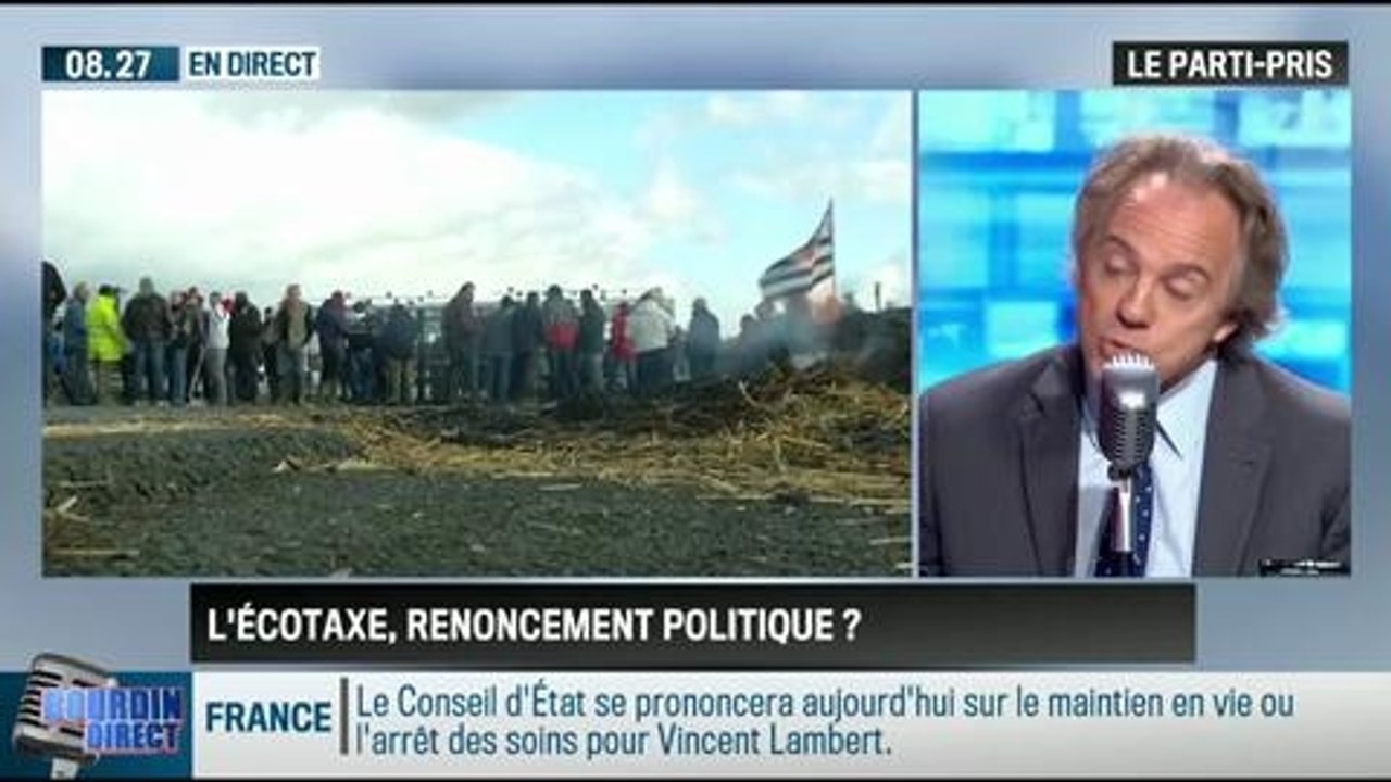 Le parti pris d'Hervé Gattegno : Ecotaxe : "Le gouvernement roule à contre-sens" – 24/06