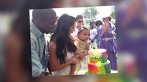 Kim Kardashian & Kanye West hacen fiesta de cumpleaños para North con estilo Kidchella