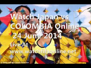 Watch Japan vs COLOMBIA Live Stream